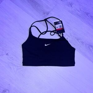 Nike Women's Black Strappy Sports Bra